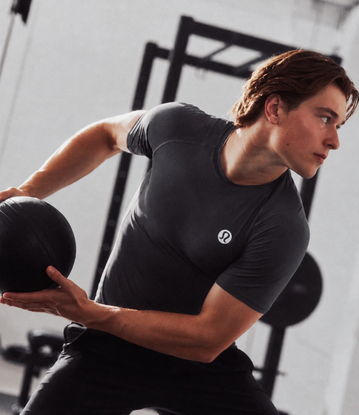 Sportswear apparel campaign featuring custom activewear pieces